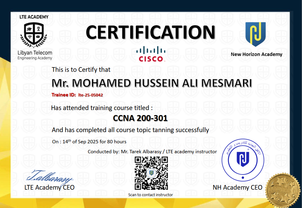 MOHAMED HUSSEIN ALI MESMARI